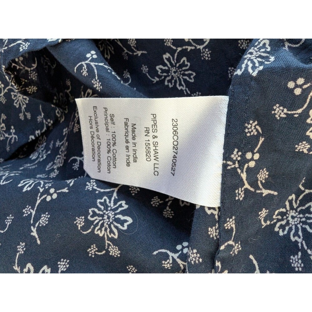 Veronica Beard Kent Floral blouse embroidered sz 10 - Picture 8 of 8